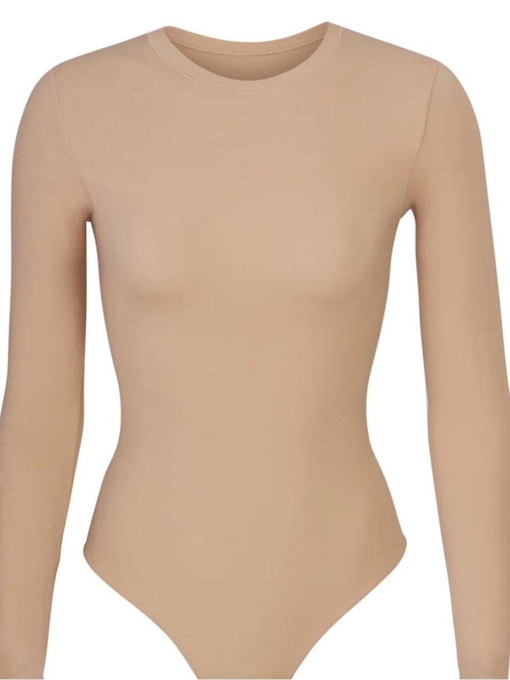 SKIMS Fits Everybody (G14) NWT Long Sleeve Crew Neck Bodysuit | Clay | Size 2X